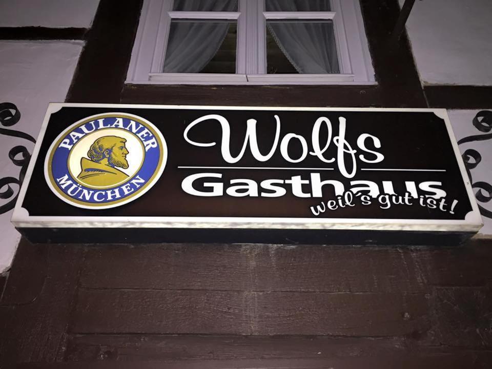 Отель Wolfs Gasthaus Брауншвейг Экстерьер фото